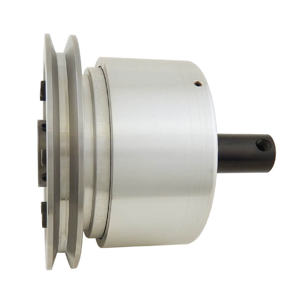 Covered Clutch with Integral Pulley Covered Clutch with Integral Pulley